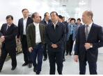 原陜西省委常委、統(tǒng)戰(zhàn)部長姜鋒視察利君